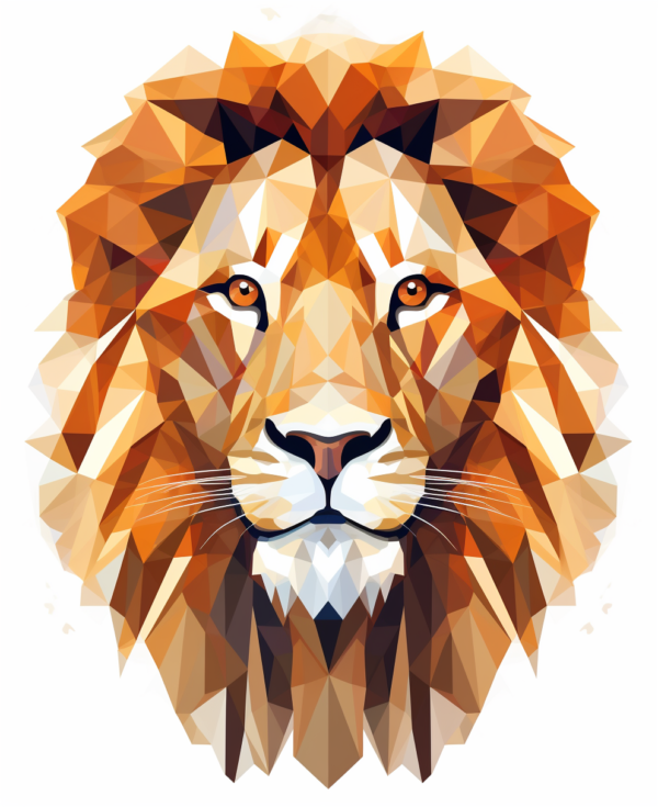 Geometrical Lion (2)